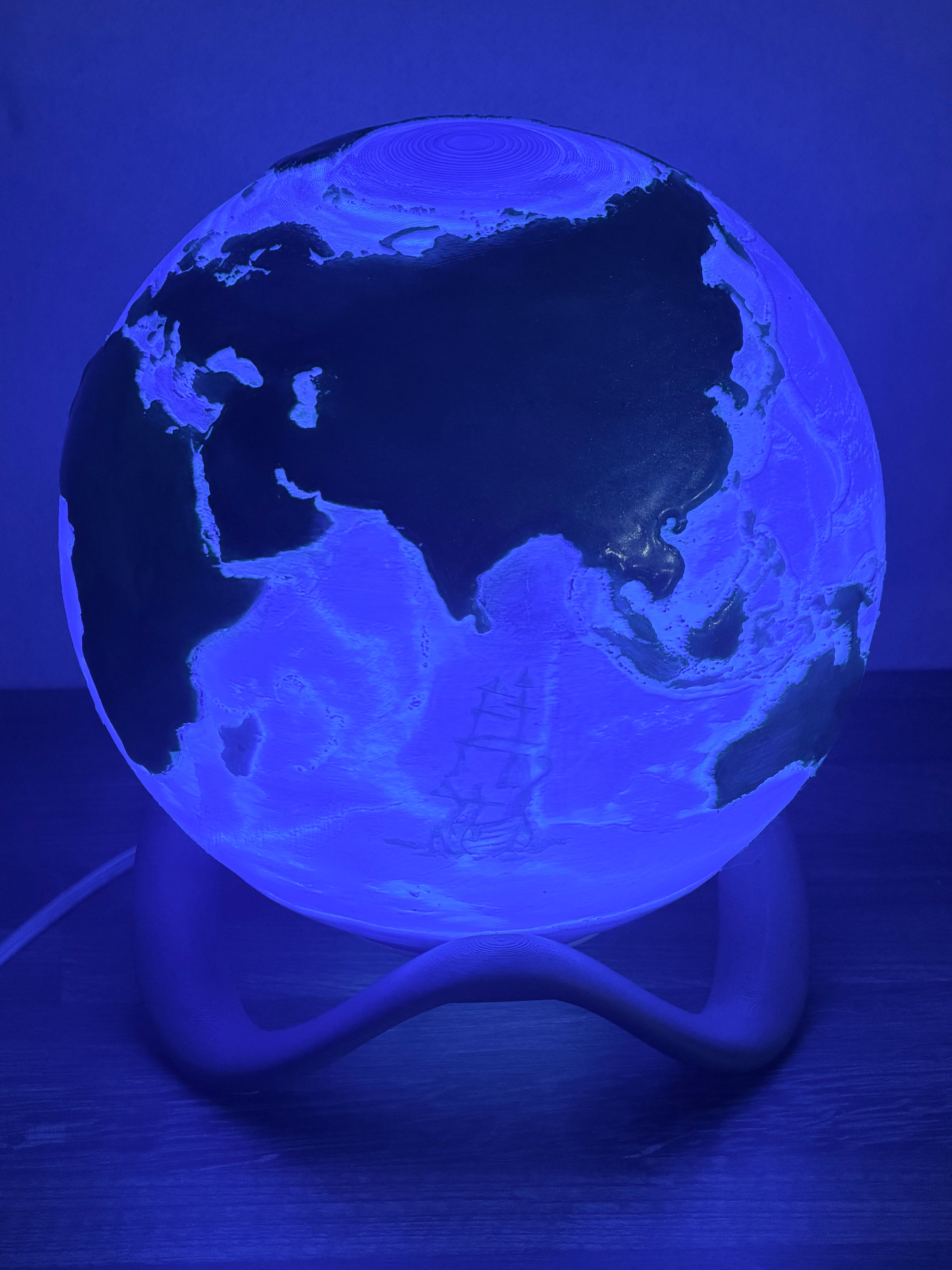 Zemes lampa "Ocean Glow"