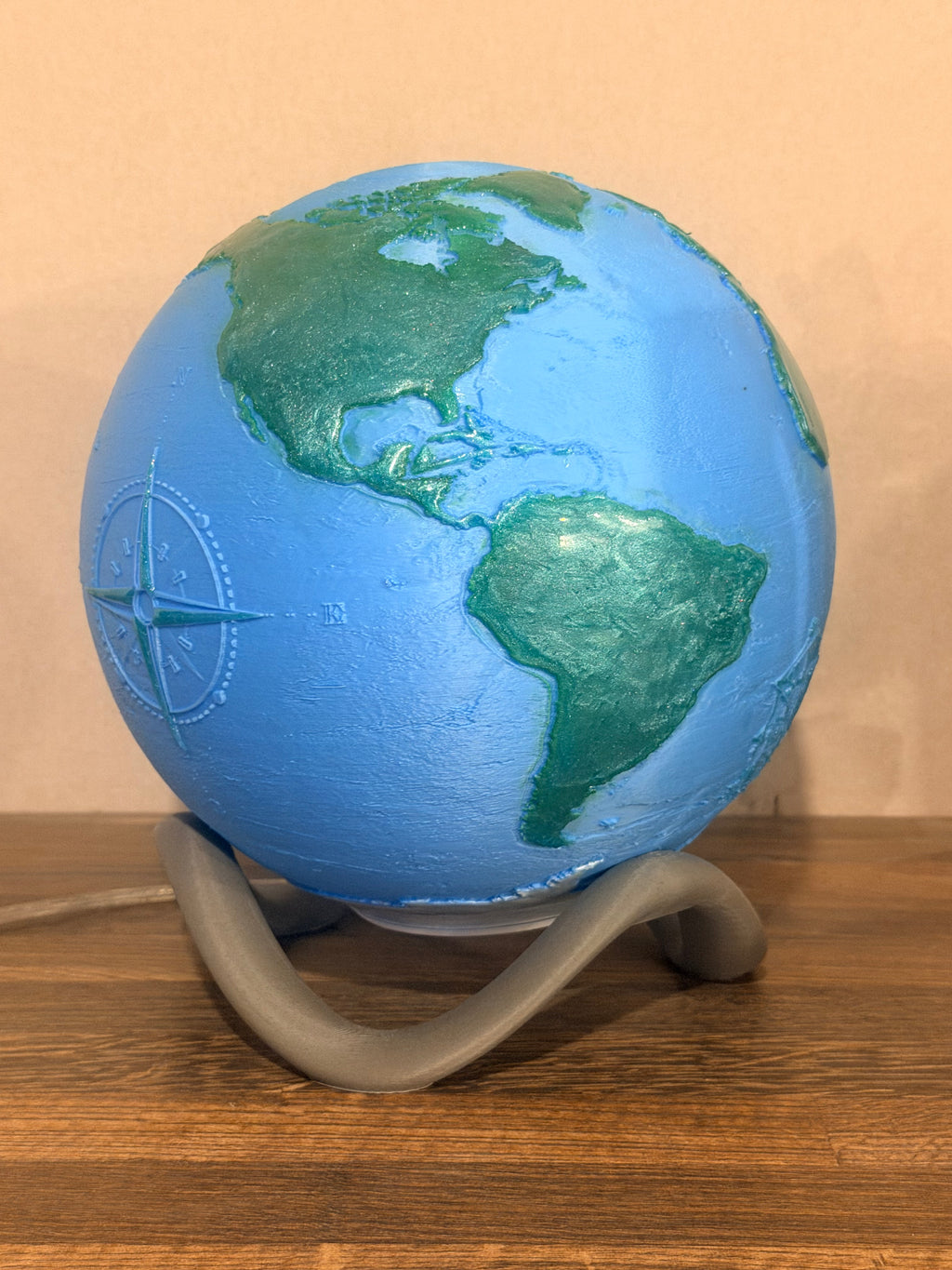 Zemes lampa "Ocean Glow"