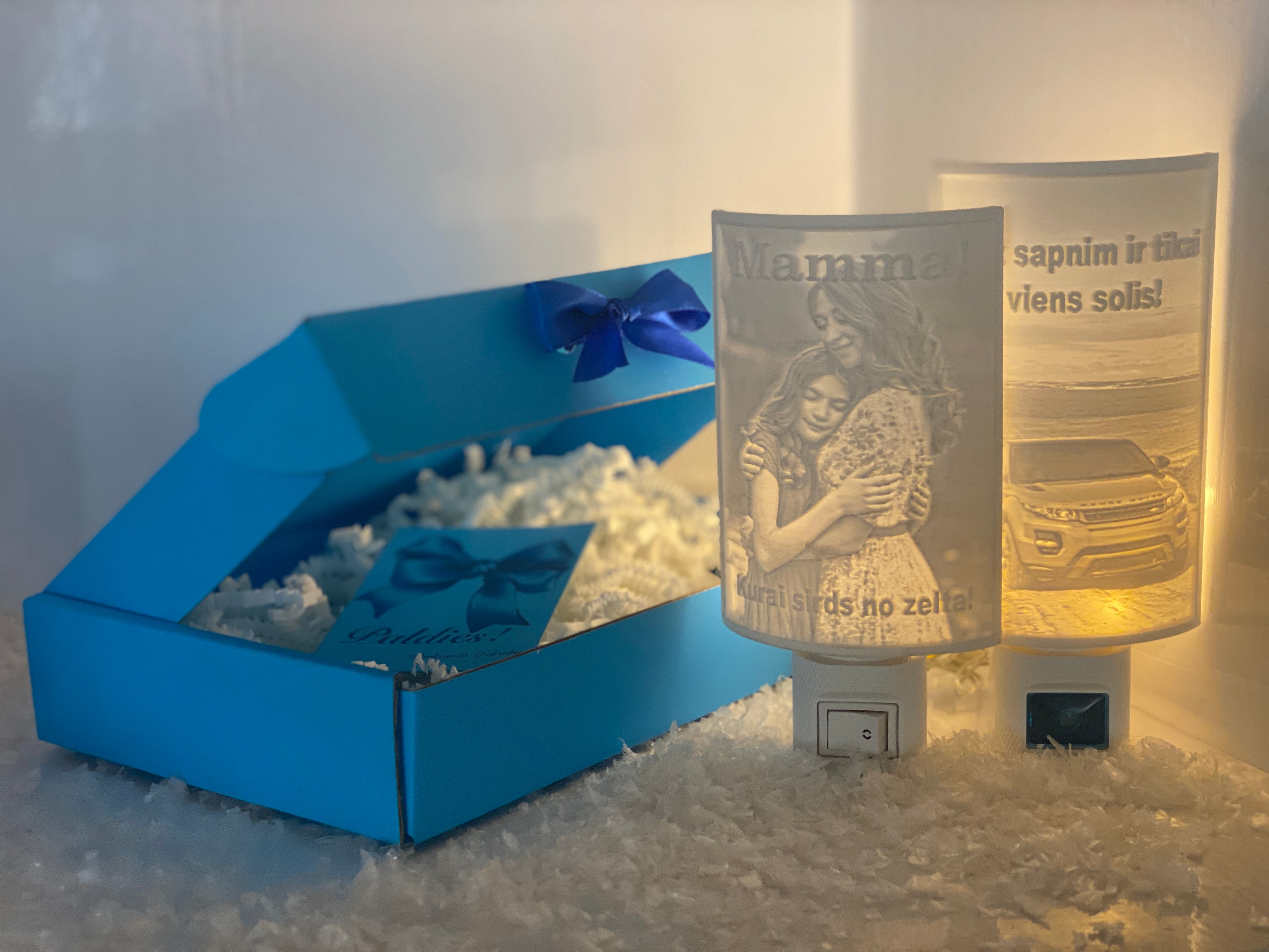 Personalizēta foto lampa