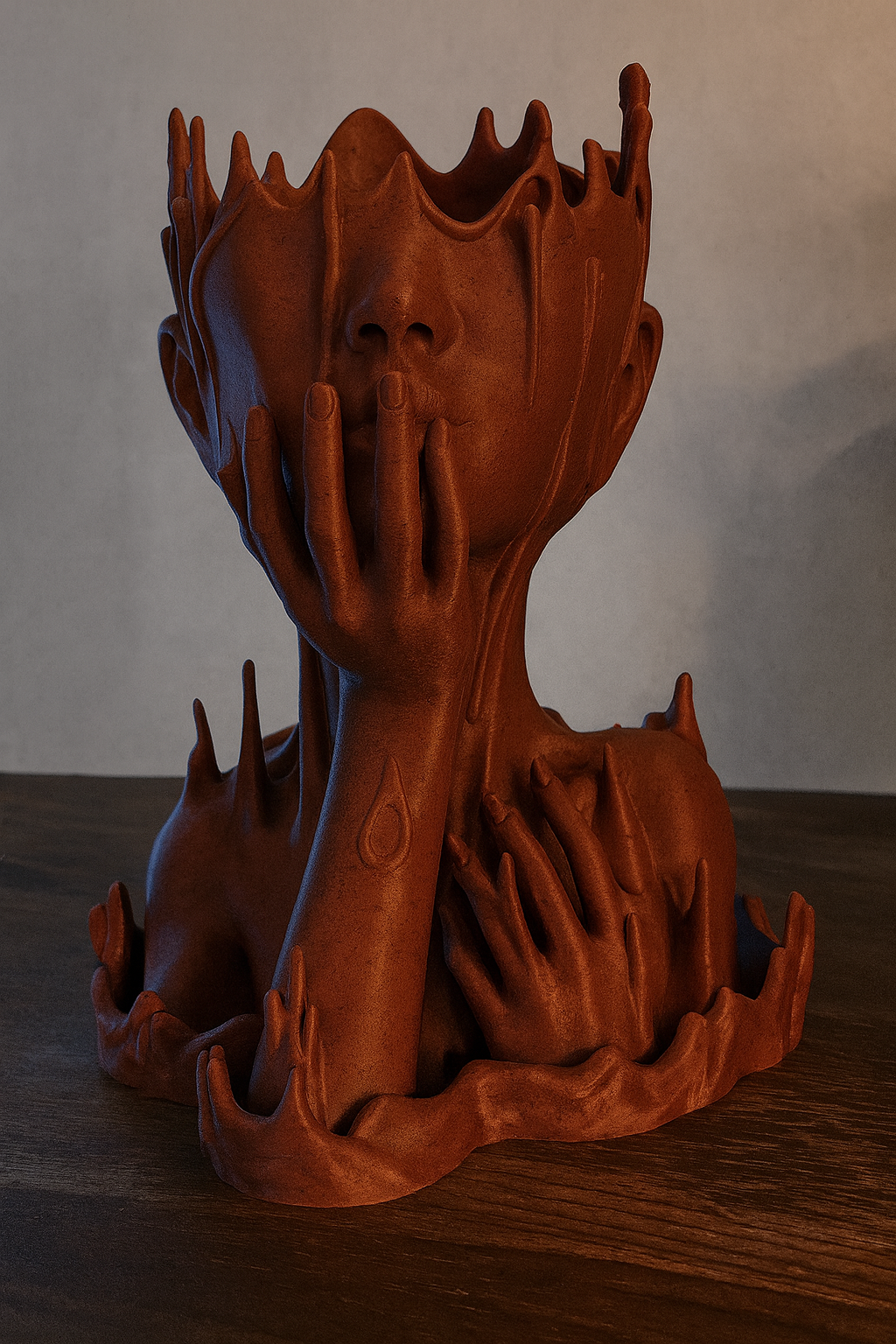 Vāze "Kūstošā meitene"