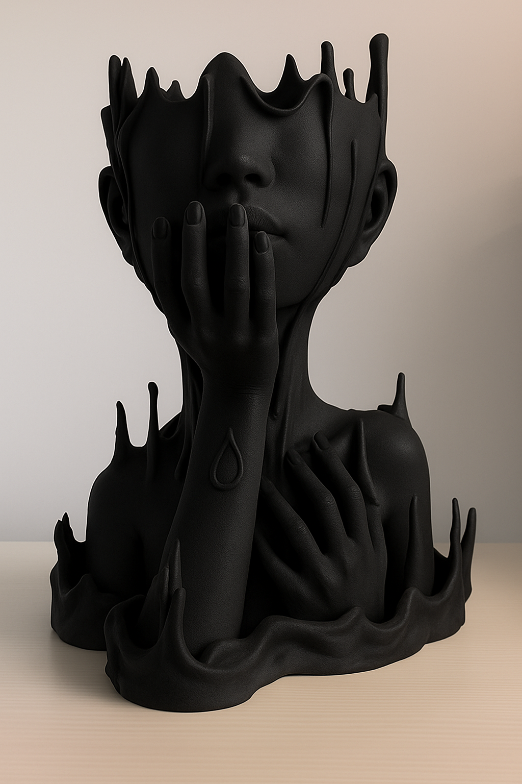 Vāze "Kūstošā meitene"