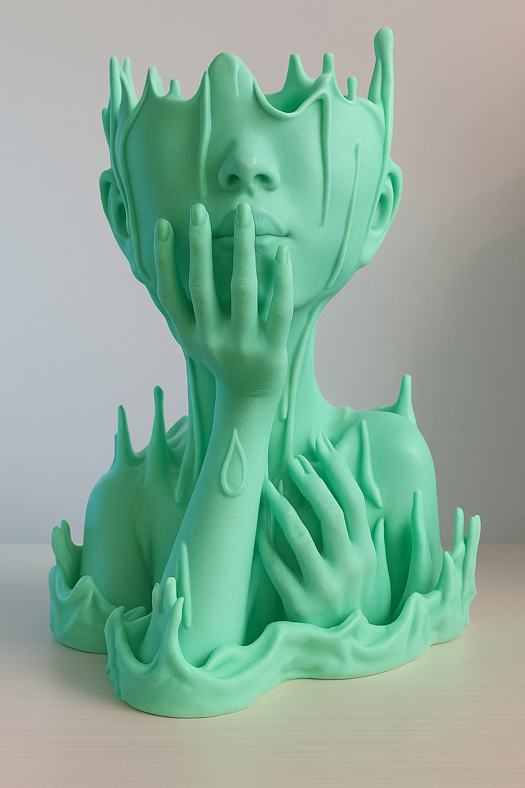 Vāze "Kūstošā meitene"