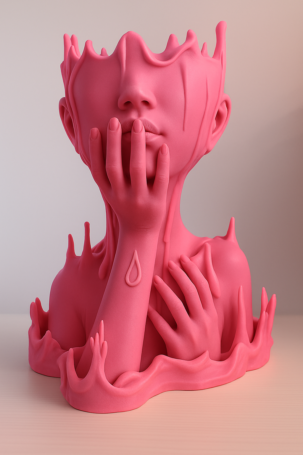 Vāze "Kūstošā meitene"